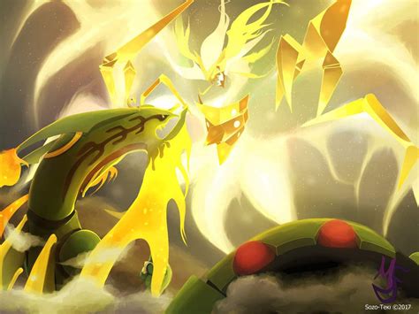 ultra necrozma vs mega rayquaza|Which do you think is more powerful: Mega Rayquaza or Ultra Necrozmal.